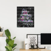 Techno Boeket Poster (Thuiskantoor)