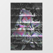 Techno Boeket Raam Sticker (Vel)