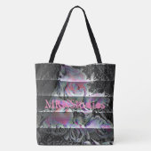 Techno Boeket Tote Bag (Achterkant)