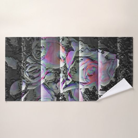 Techno Bouquet (Serviette de bain)