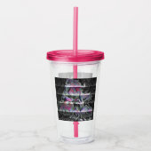 Techno Bouquet Acrylic Tumbler Acryl Drinkbeker (Voorkant)