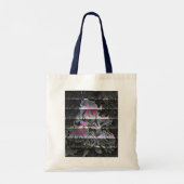 Techno Bouquet Canvas tas (Achterkant)