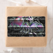 Techno Bouquet Étiquette (En situation)