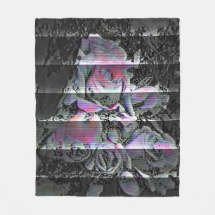 Techno Bouquet Fleece Deken