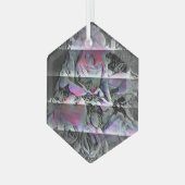 Techno Bouquet Glas Ornament (Voorkant links)