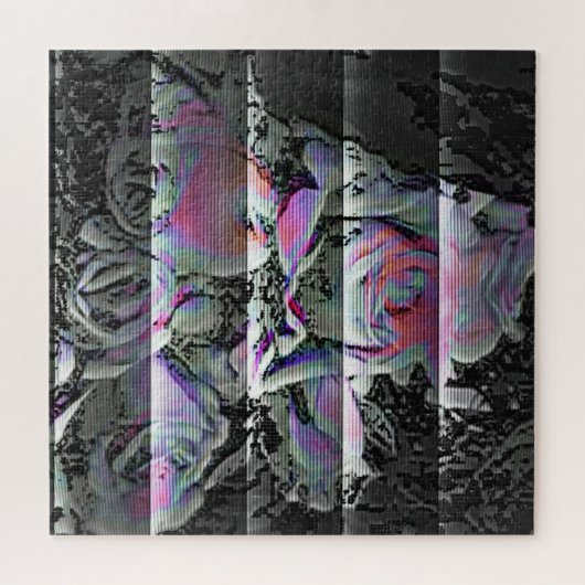 Techno Bouquet Jigzaag Puzzle Legpuzzel (Horizontaal)