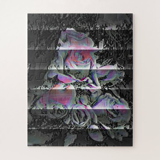 Techno Bouquet Jigzaag Puzzle Legpuzzel (Verticaal)