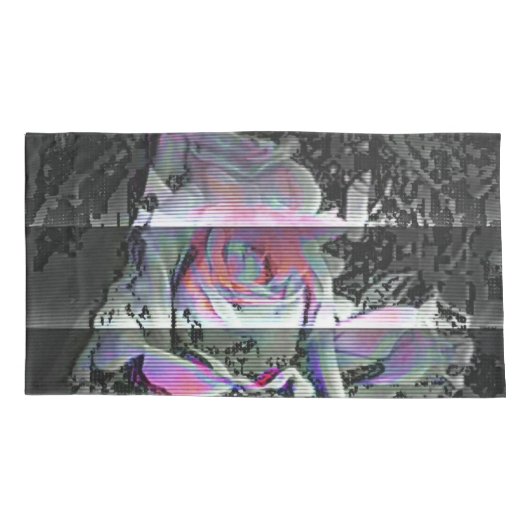 Techno Bouquet Kussensloop (Achterkant-Links)