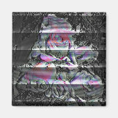 Techno Bouquet Magnet Magneet (Voorkant)