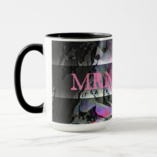 Techno Bouquet Mug (Gauche)