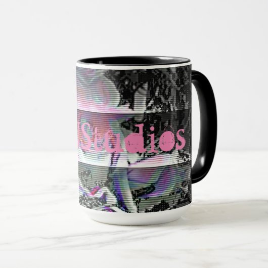 Techno Bouquet Mug (Devant droit)