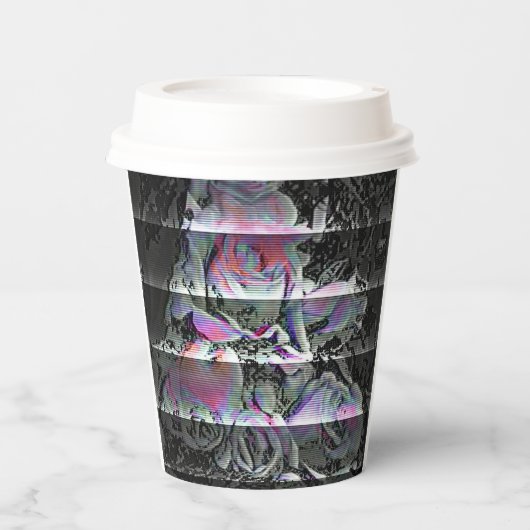 Techno Bouquet Papieren Bekers (Voorkant)