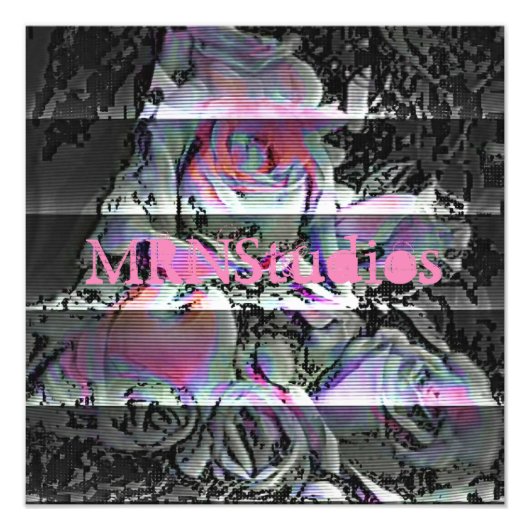 Techno Bouquet Photo Imprimer (Devant)