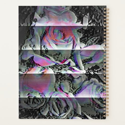 Techno Bouquet  Planner (Achterkant)