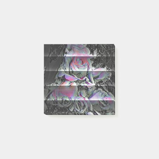 Techno Bouquet Post-it Notes (Voorkant)