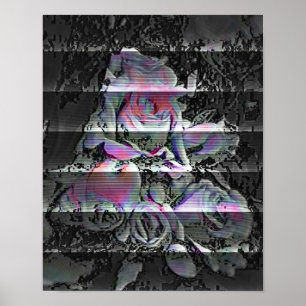 Techno Bouquet Poster