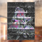 Techno Bouquet Raamsticker (Vel 2)