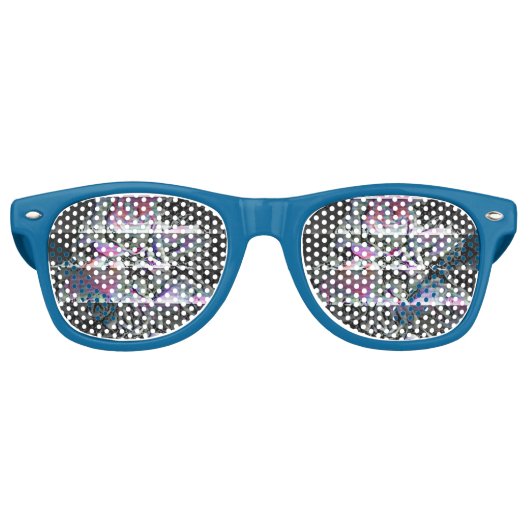 Techno Bouquet Retro Lunettes de soleil (Devant)