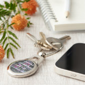 Techno Bouquet Sleutelhanger (Zijkant)