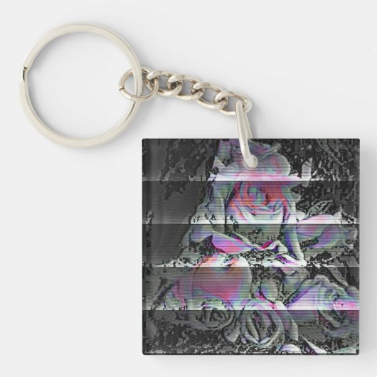 Techno Bouquet Sleutelhanger (Voorkant)