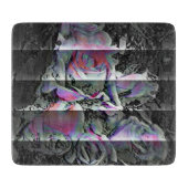 Techno Bouquet Snijplank (Voorkant)