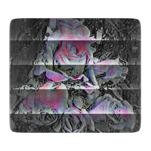 Techno Bouquet Snijplank (Voorkant)