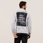 Techno Bouquet Sweat à capuche (Dos entier)
