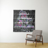 Techno Bouquet Tapestry Wandkleed (In situ)