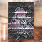 Techno Bouquet Window Cling Raamsticker (Vel 2)