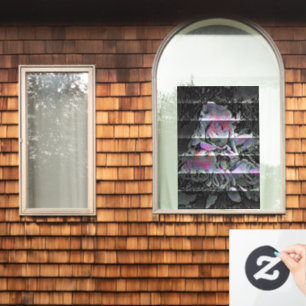 Techno Bouquet Window Cling Raamsticker