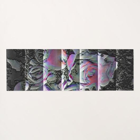 Techno Bouquet Yogamat (Achterkant (horizontaal))