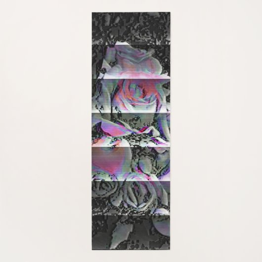 Techno Bouquet Yogamat (Achterkant)