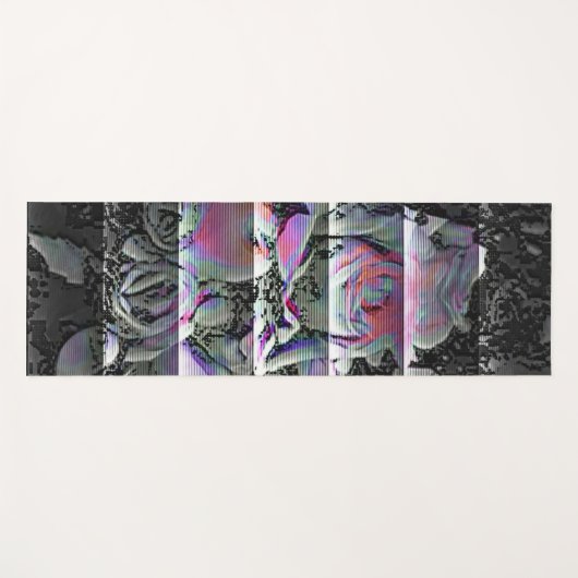 Techno Bouquet Yogamat (Voorkant (horizontaal))