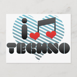 Techno Briefkaart