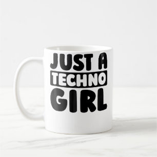 Techno Clubbing Raver Electro Rave Gewoon Een Tech Koffiemok