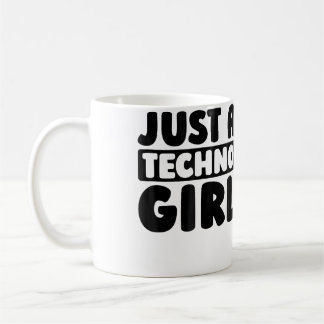 Techno Clubbing Raver Electro Rave Just A Techno G Koffiemok