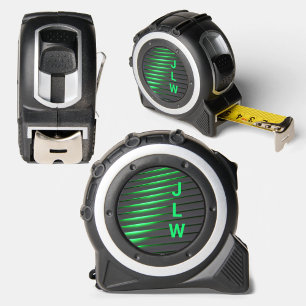 Techno Cyber Green Stripes Black Rolmaat