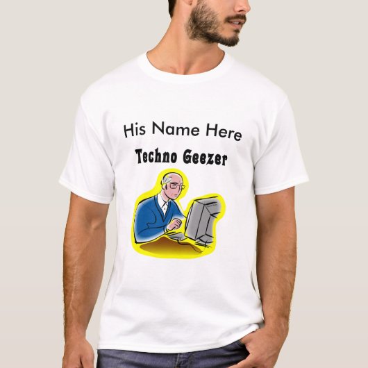 Techno Geezer T-shirt (Voorkant)