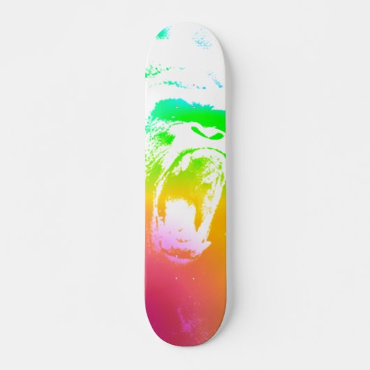 Techno Gorilla Skateboard (Voorkant)
