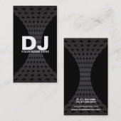 Techno Gradient DJ Visitekaartjes (Voorkant / Achterkant)