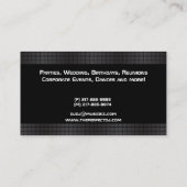 Techno Gradient DJ Visitekaartjes (Achterkant)