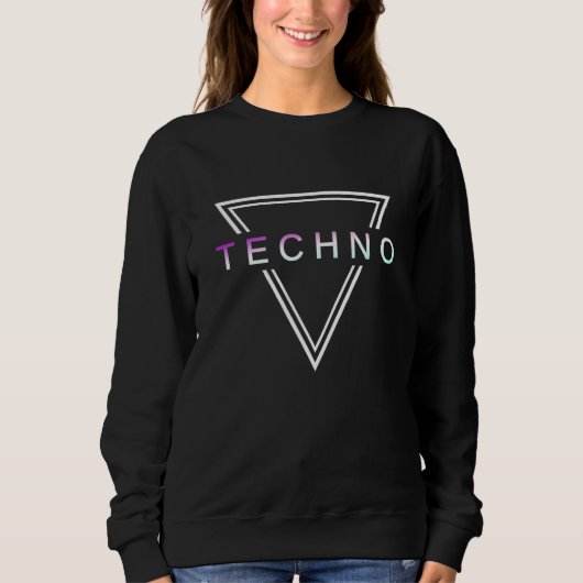 Techno House Party Outfit For EDM Festival Goa Ele Trui (Voorkant)
