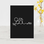 Techno Music DJ Rave Electro Festival Gift Idea Kaart (Gele Bloem)