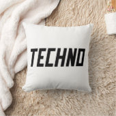 TECHNO-muziek Kussen (Deken)