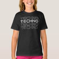 Techno muziek logo