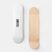 TECHNO-muziek Skateboard (Voorkant)