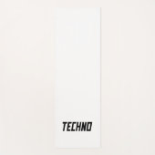 TECHNO-muziek Yogamat (Voorkant)