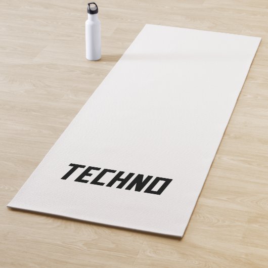 TECHNO-muziek Yogamat (In situ)