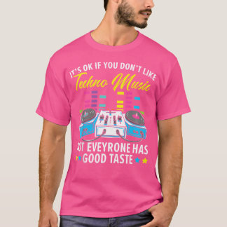 Techno muziekliefhebber Trance Raver Headbanger Ed T-shirt