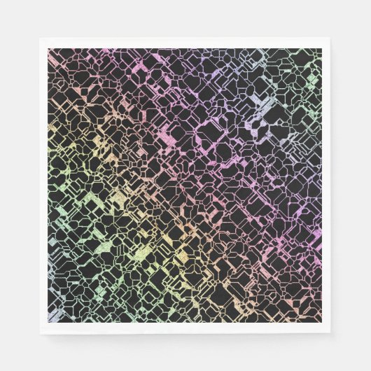 techno rainbo: servet (Voorkant)